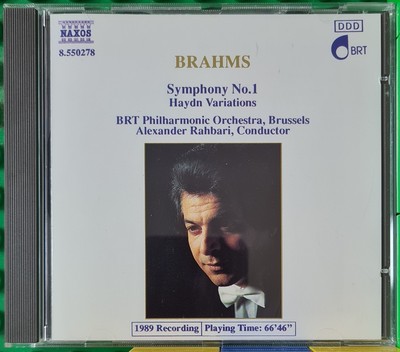Brahms - Symphony No.1 - Naxos - CD