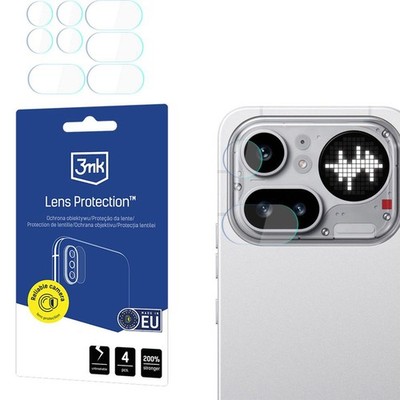 4x Schutzglas für Nothing Phone 4a Pro 3mk Displayschutzglas Hybridglas Glas