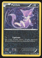 Purrloin Holo RC13/RC25 HP Legendary Treasures: Radiant Collection Pokemon Card on eBay