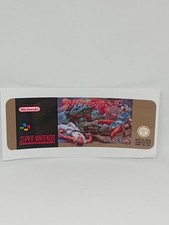 STREET FIGHTER II 2 (FAH) SUPER NINTENDO / SNES replacement label
