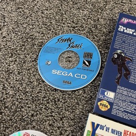 Lot Of 4 Sega CD 2 DISC ONLY Games (Microcosm, Sewer Shark, NHL 94, FIFA Soccer)