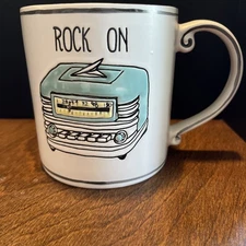 Spectrum designz 18 oz coffee mug/ Rock on/ 2017
