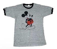 Vintage Tropix Togs Disney Mickey Mouse Ringer Shirt
