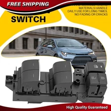 Front Driver Side Master Power Window Switch For Toyota Corolla Sedan 2020-2022