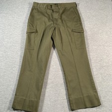 Boy Scouts of America Pants Mens 34x27 Green Official Uniform Cargo Scout BSA