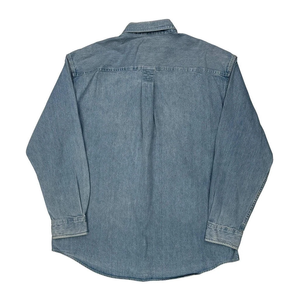 Camisa vaquera Weathergear Timberland - XL algodón lavado claro Foto 2 de 4