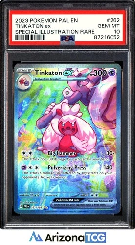 Pokemon 2023 Tinkaton ex 262/193 SIR Paldea Evolved GEM MINT PSA 10