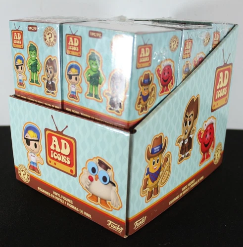 Lot of 12 FUNKO Ad Icons Mini Figures Mystery Minis New Sealed Boxes 2019