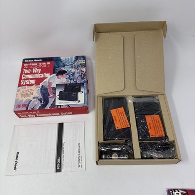 Vtg Radio Shack Two-Way Radio Communication System TRC-508 In Original Box