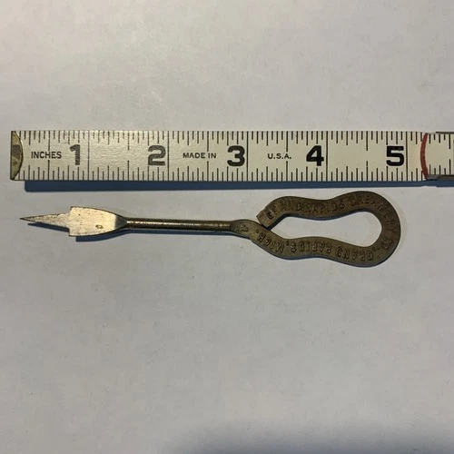 Antique Grand Rapids Creamery Co Metal Bottle Cap Opener Advertising