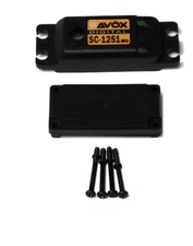 SAVCSC1251MG   Top & Bottom Servo Case w/ 4 Screws, for SC1251MG