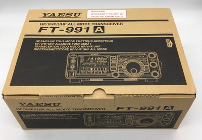 Excellent】 FT-991A HF/VHF/UHF All Mode Transceiver 100W with Box