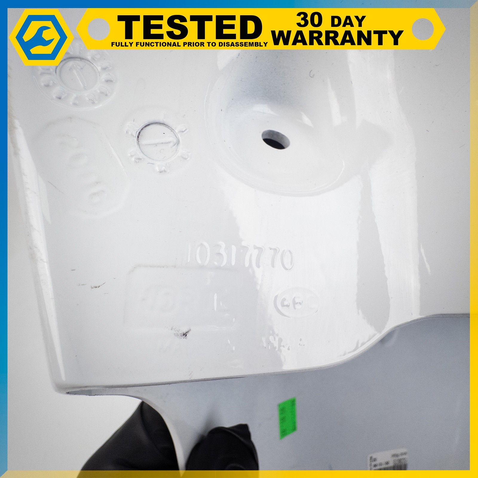 05-13 CHEVROLET CORVETTE C6 REAR CENTER FOLDING TOP STOWAGE COMPARTMENT PANEL OE