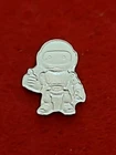 Astronaut Robot 1 Gram .999 Fine Silver Bar Pan Silver Company