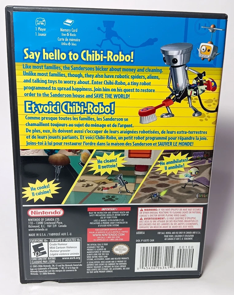 Chibi-Robo! - Nintendo Gamecube - Complete w. manual CiB - Image 2 of 4
