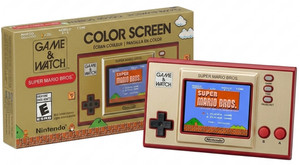 Jeu Nintendo & Montre Super Mario Bros Console à main 35th Anniversaire Edition