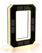 9 Inch Solar Lighted House Numbers for Outside, Light Up Waterproof LED Addre...