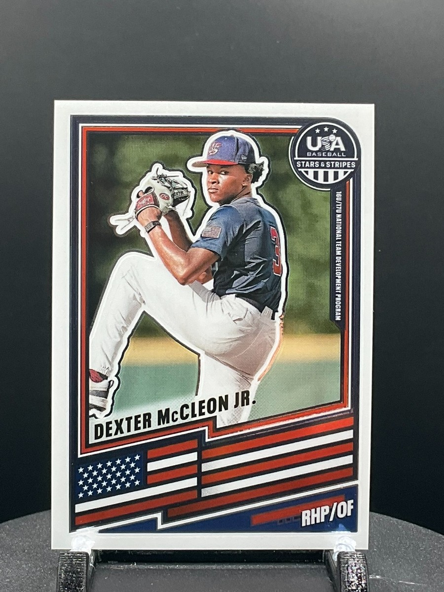 2026 Panini Stars & Stripes Prizm USA Baseball #69 Dexter McCleon