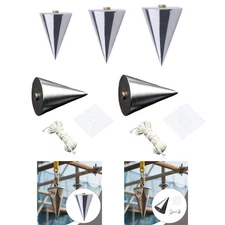 Plumb Bob Building Accessories Hanging Wire Hammer for Masonry Work Outdoor