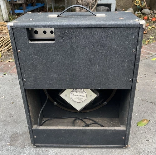 Vintage 1970’s Marlboro 520B Combo Guitar & Bass Amp 15” Spkr - Picture 3 of 7