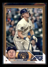 2023 Topps Update Series - Joey Wiemer #US179 Gold SP/2023 (RC)