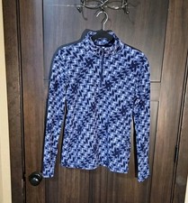 EUC Women's Columbia Fleece Pullover Lightweight 1/4 Zip Sweater Size Medium