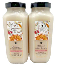 Bath Body Works Aromatherapy Steeped Invigoration Rose Tangerine Tea Luxe Bath