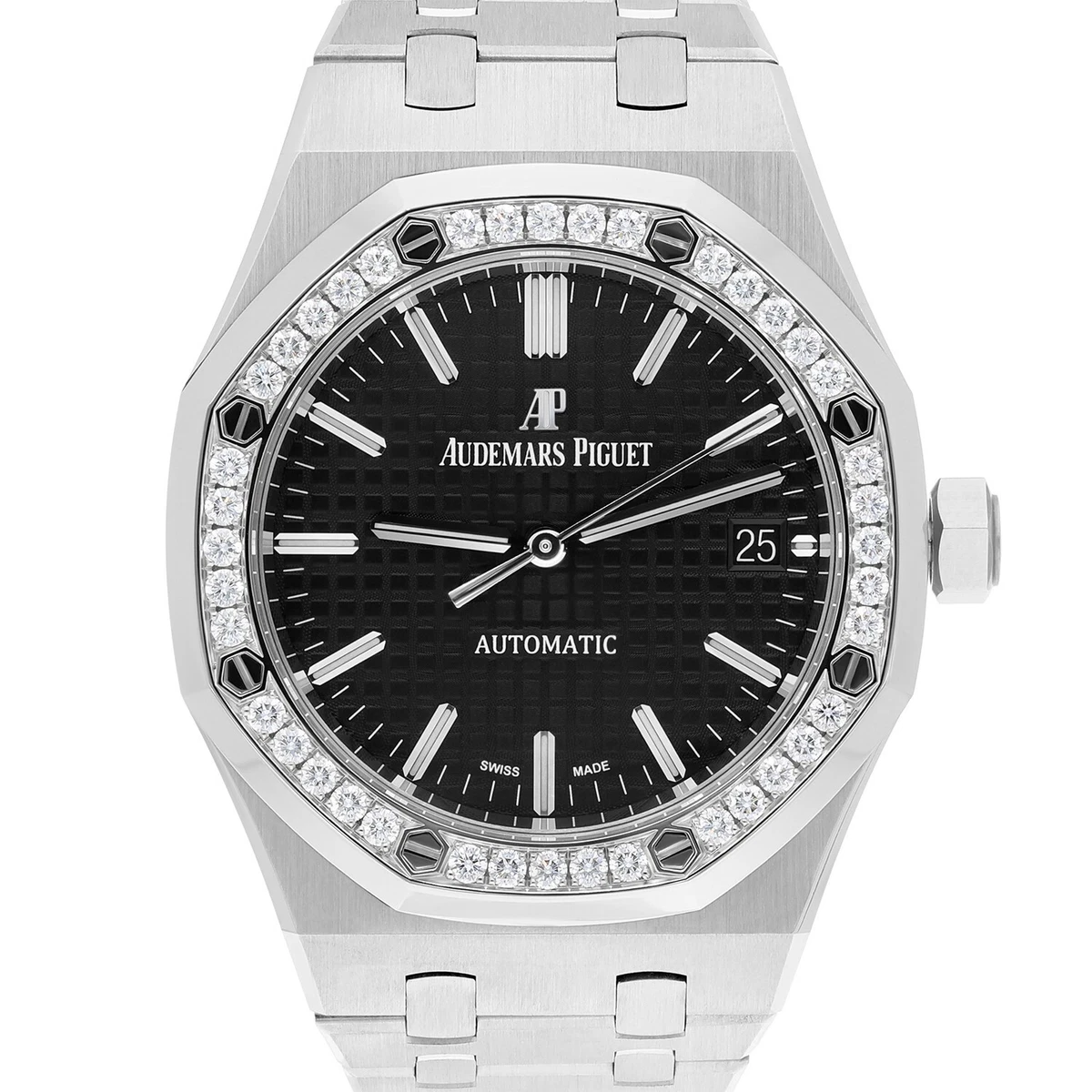 Audemars piguet automatic diamond new arrivals