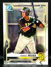 2021 Bowman Chrome Prospects Baseball - ISMAEL MENA 1st #BCP-36