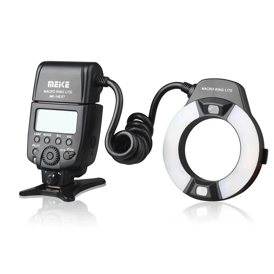Meike MK-14EXT TTL Macro LED Ring Flash Speedlite for Canon EOS 5D 6D 7D 60D 70D - Image 2 of 4