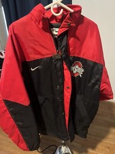 Vintage Nike Ohio State University Track Jacket L 2000  s Buckeyes