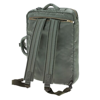 PORTER TANKER 3WAY DOCUMENT BAG 622-26108 Sage Green Yoshida & Co