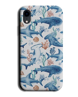Ocean Creatures Handyhülle Abdeckung Haie Wale Sea Life Sealife Algen BG94