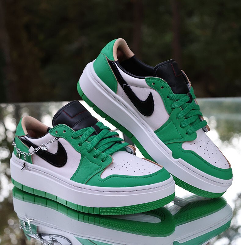 Nike Air Jordan 1 Elevate Low SE Lucky Green Women's Size 11.5