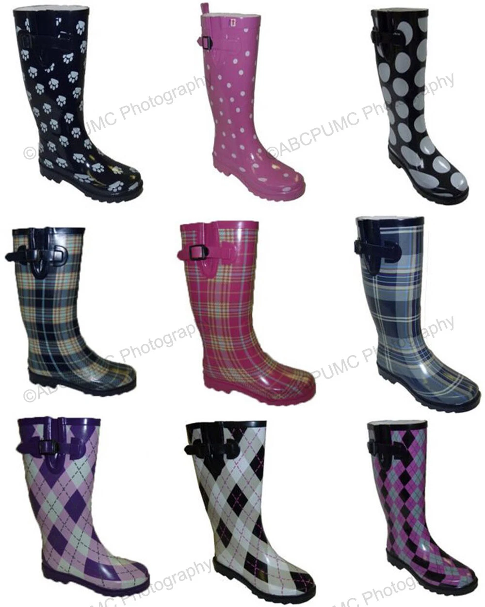 New Women's Colors Flat Festival Mid Calf Rubber Snow & Rain Boots Styles, Sizes
Opens in a new wind