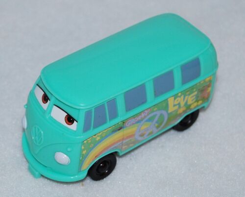 Disney Cars Filmore Volkswagon 3" Figure Doll Toy Cake Topper Party Favor - Picture 1 of 4