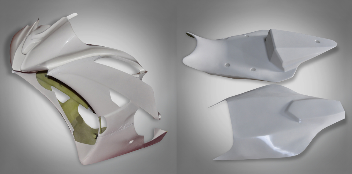 KDR153 Yamaha YZF R6 RJ03 GFK Fairing Set Racing Full Fairing Seat