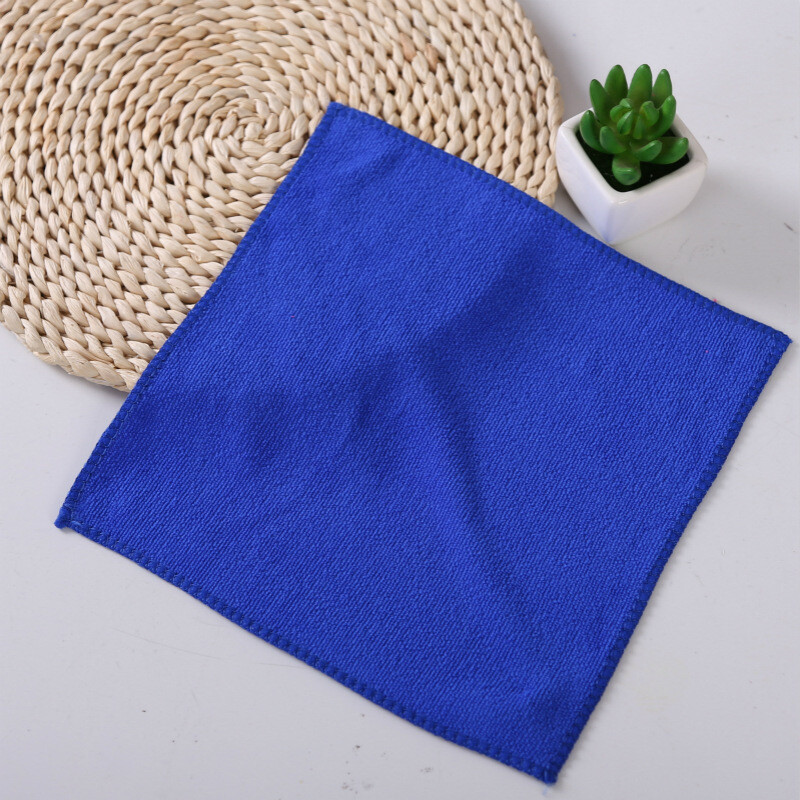 Lot De 20 Chiffons Microfibre Bleus - Pour Voiture, Ménage, électronique, Sans Rayures, Réutilisables - Neuf En Paquet