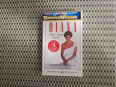 Diana Her True Story Andrew Morton Read  One Cassette BRAND NEW SEALED FREE SHIP