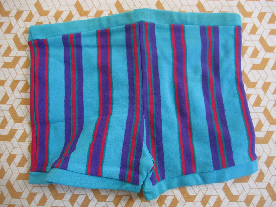 Maillot de Bain Vintage piscine plage été 60'S rayé Vintage enfant - 12 ans - Photo 2/3