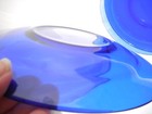 Set of 2 Rondo Sapphire by Bormioli Rocco Cobalt Blue Salad Plates 8" — photo 3