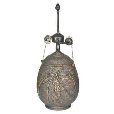Meyda Lighting 19.5'H Hammered Pinecone 2Lt Base - 72546
