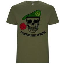 t shirt uomo cotone SGT TATTICO MOTTO INCURSORI TG. XL