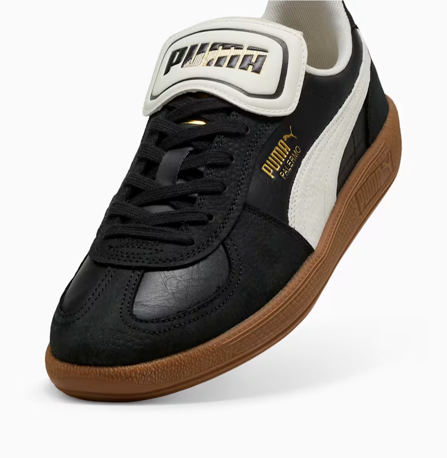【PUMA】PALERMO PREMIUM SUEDE ★送料・関税込★ Puma Palermo Premium in Black and White All Sizes Limited