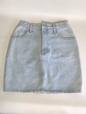 VTG 90s Georges Marciano Guess Jeans Denim Skirt Made In USA Waist Size 28 EUC
