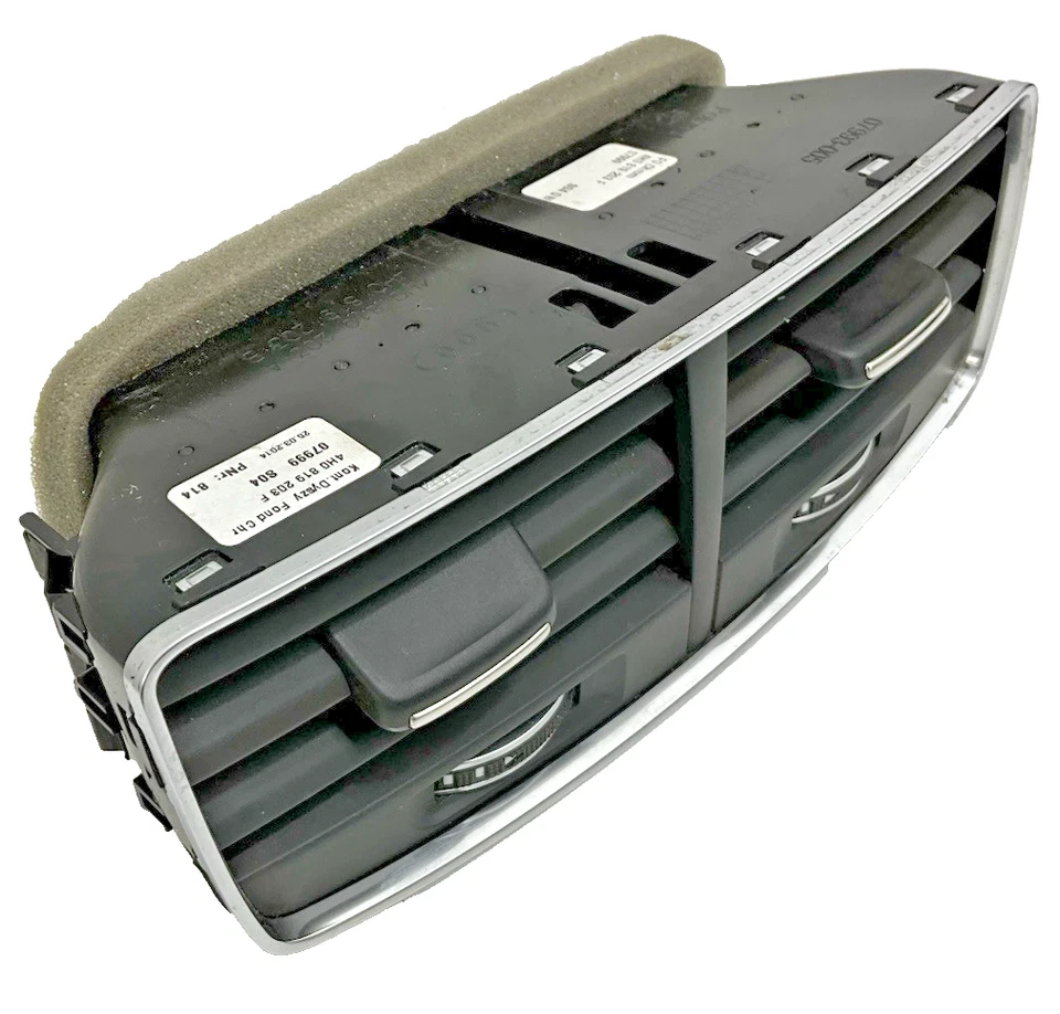 Audi A8 2015 consola central interior trasera unidad de ventilación de aire OEM # 4H0819203F Foto 4 de 4