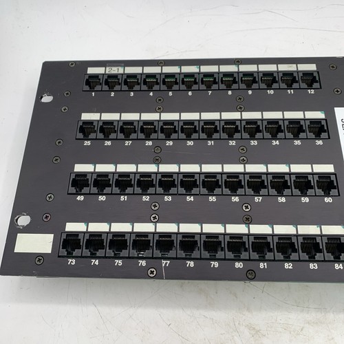 AMP T568B PATCH PANEL 557873-1 96 PORT CAT 5 See Pics - Picture 2 of 10