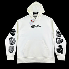 Nike Air Jordan Flight MVP 6 Rings Hoodie Men Lg Ivory Sweatshirt Fleece HF9303