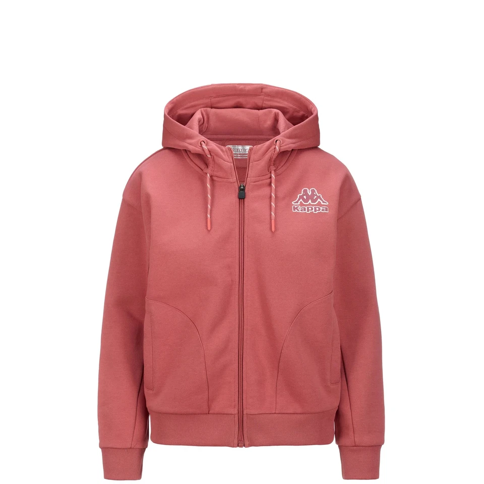 Kappa - Felpa con Zip da Donna mod: logo femisa cod: 351N2NW - Image 3 of 4