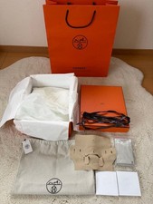 Hermes Birkin 25 empty Gift Box 1497 Dust bag Ribbon Rain cover Protective felt